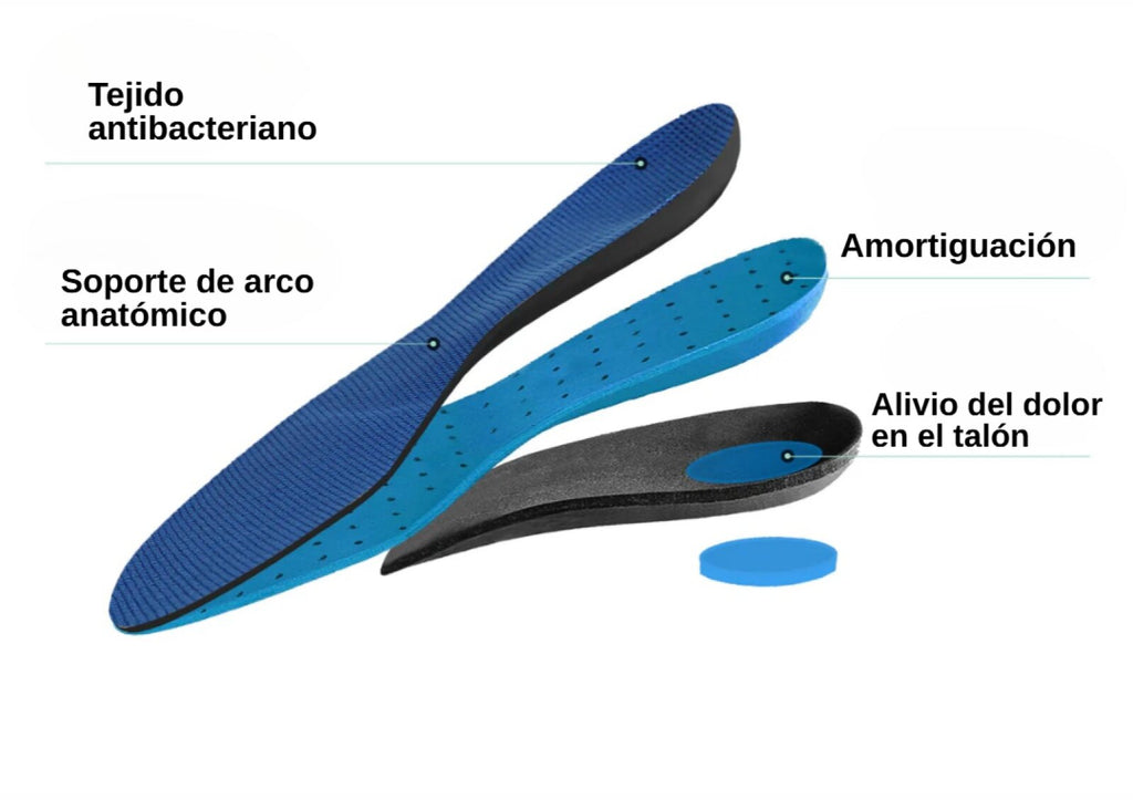 Plantillas completas gel Orthofeet mujer